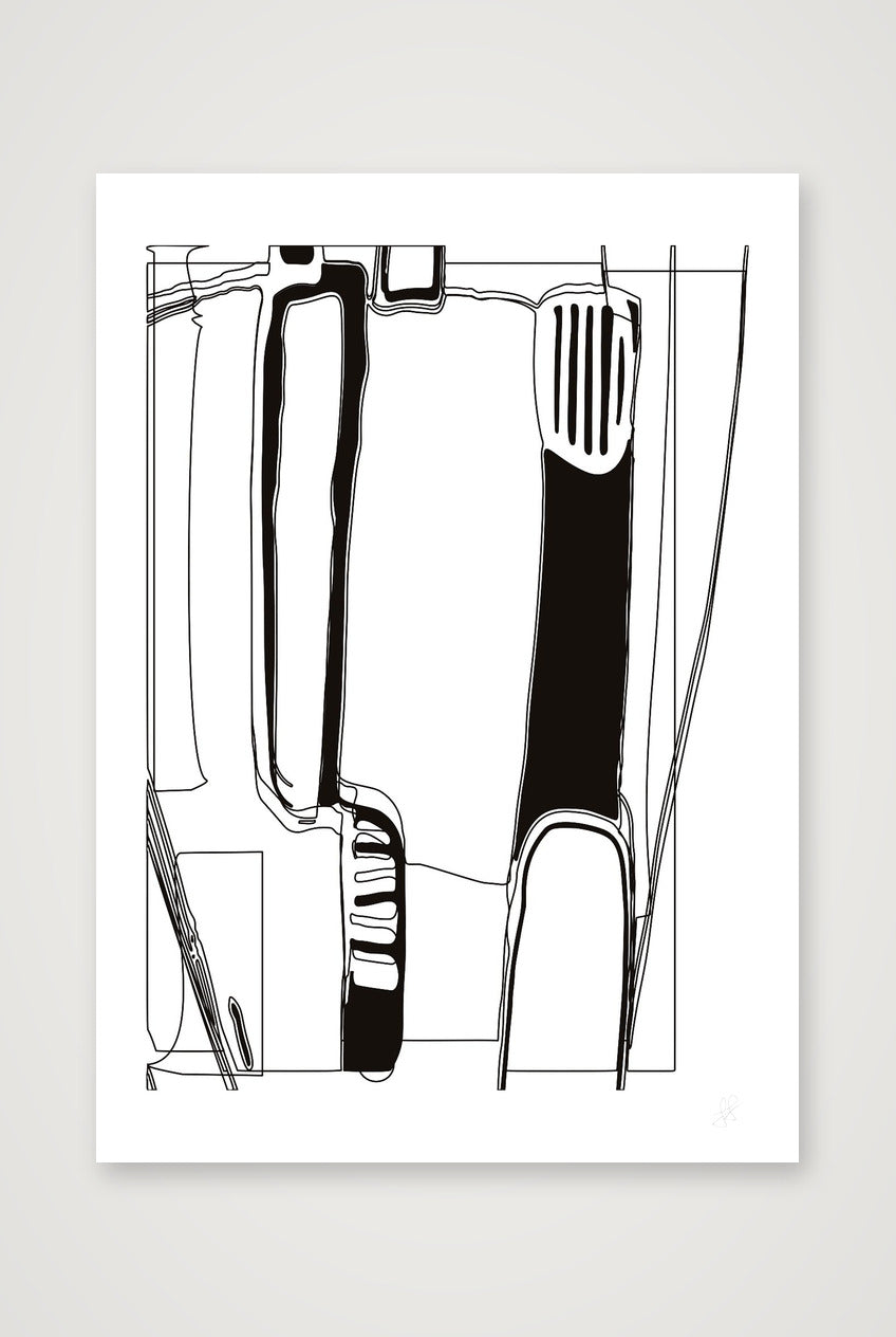 Standing Form — 42×59cm, 17×23" Print only