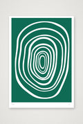 FORM 02 - EMERALD  - A0 — A0 (84×119cm, 33×47") Print only