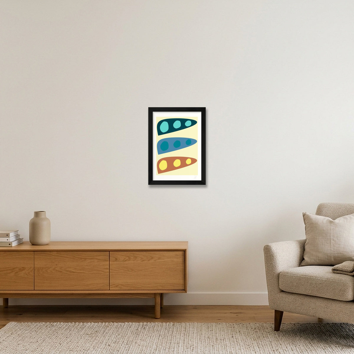 Biomorf 03 — A4 (21×30cm, 8×12") Black Frame
