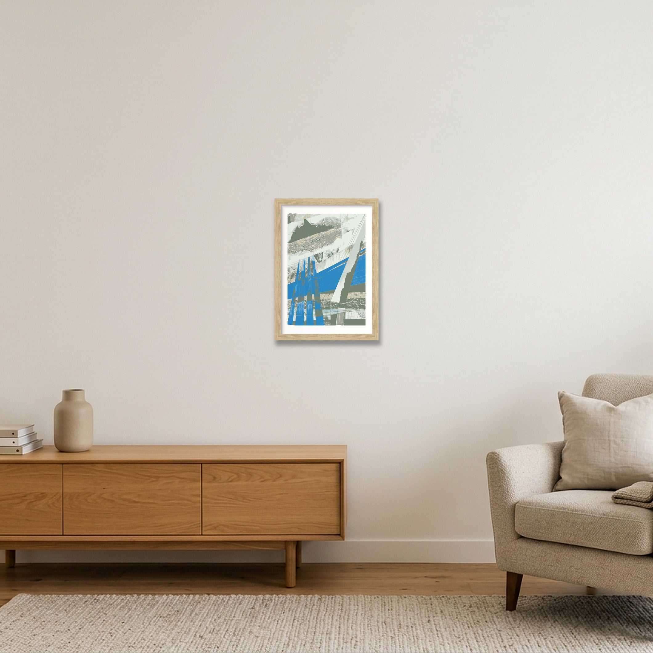 Landskab — A4 (21×30cm, 8×12") Oak Frame