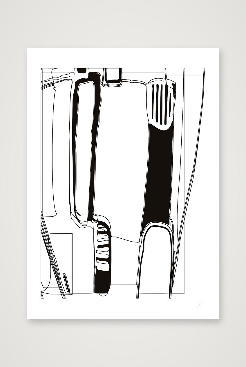 Standing Form — A4 (21×30cm, 8×12") Print only
