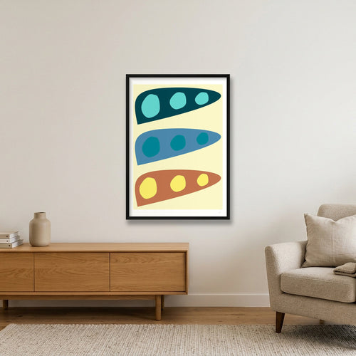 Biomorf 03 — 59×84cm, 23×33" Black Frame