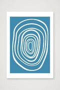 FORM 02 - LIGHT BLUE — A4 (21×30cm, 8×12") Print only