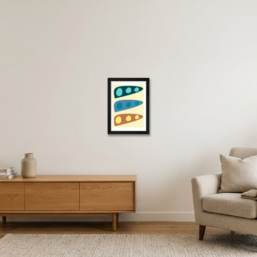Biomorf 03 — A4 (21×30cm, 8×12") Black Frame