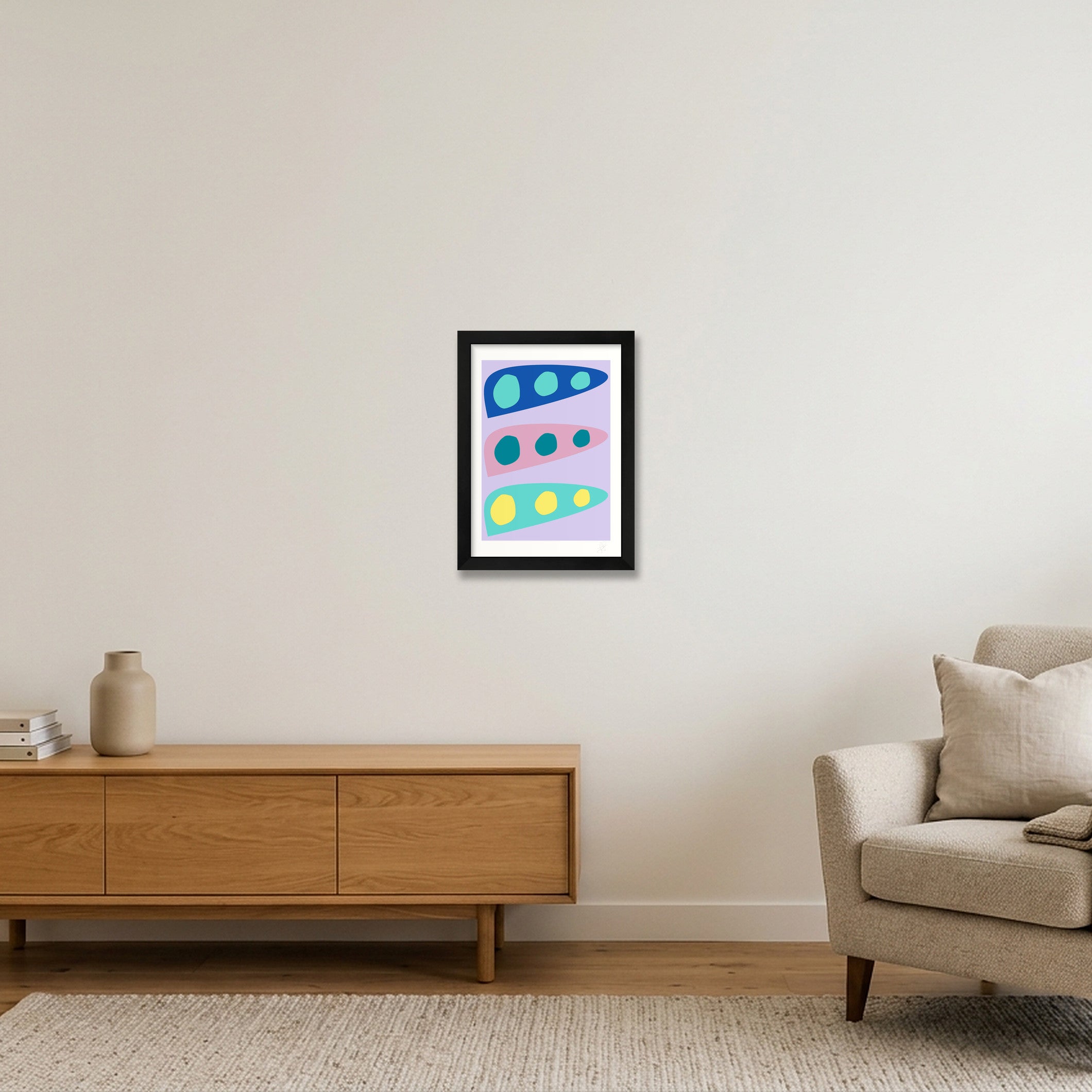 Biomorf 02 — A4 (21×30cm, 8×12") Black Frame