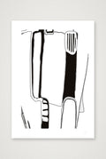 Standing Form Deconstructed — A4 (21×30cm, 8×12") Print only