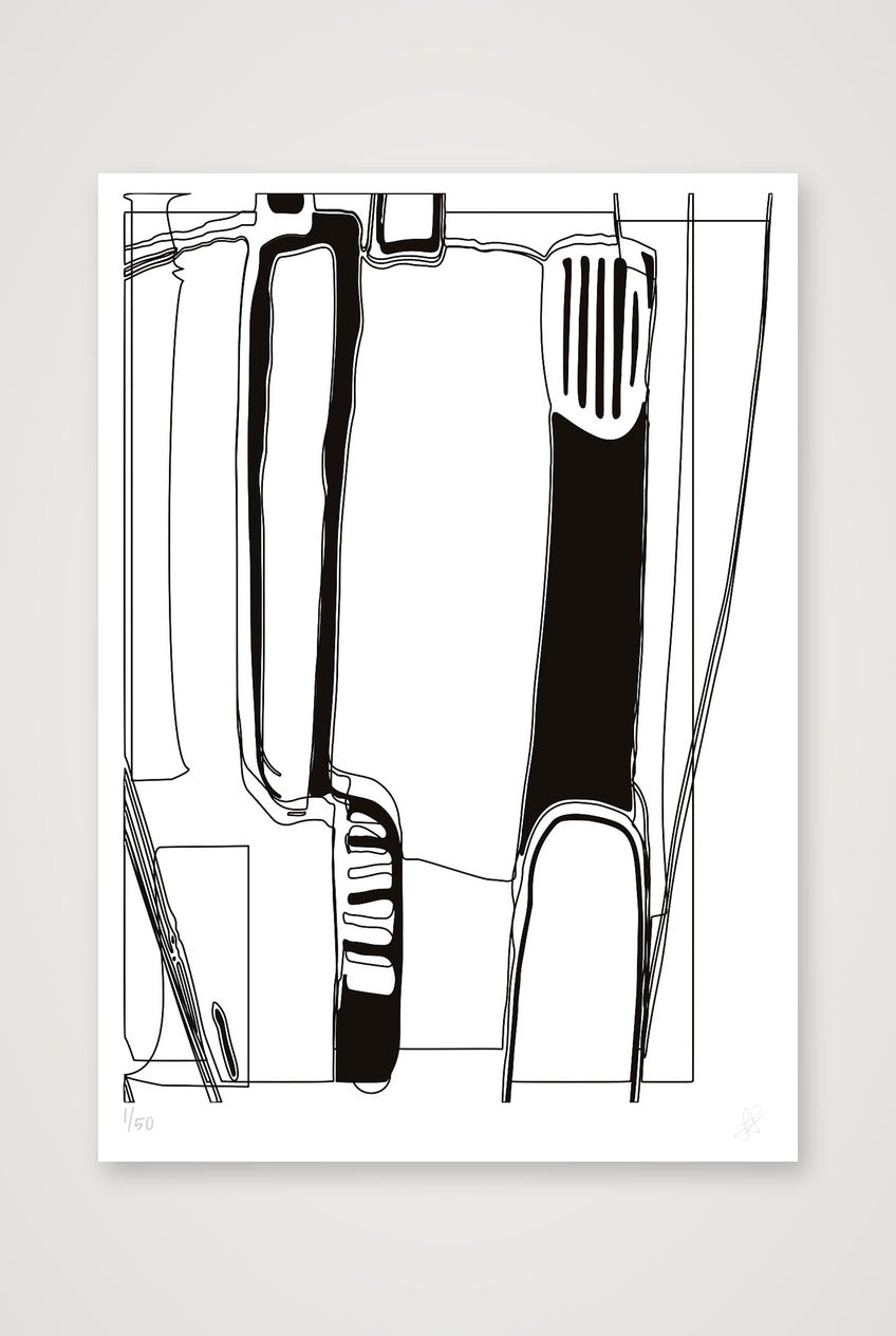 Standing Form - A0 — A0 (84×119cm, 33×47") Print only